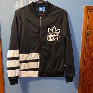 Adidas sport jacket, black, medium.